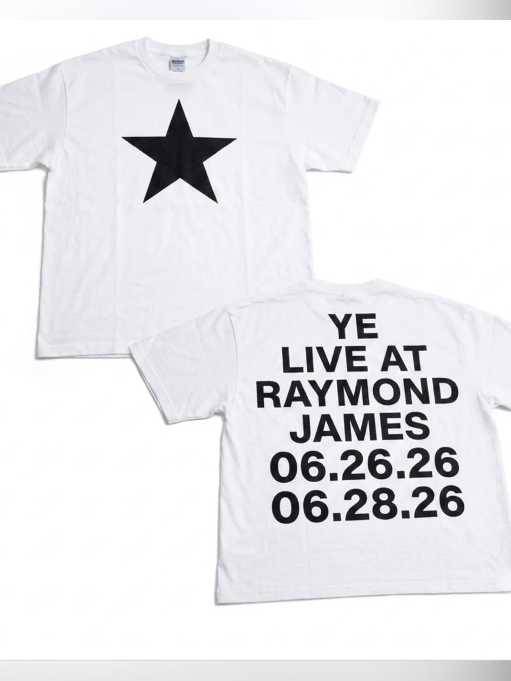 Ye Live at DINAMO 06.12.26 T shirt S-5XL New Street Vendor Concert Merch 2026